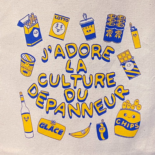 j'adore la culture du dépanneur 2 tote