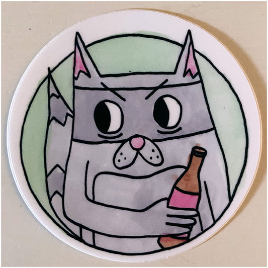 eightyaday original logo sticker (colour)