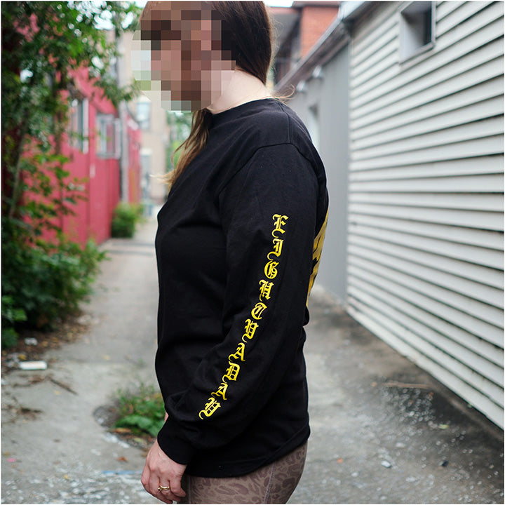 xtra-tuff eightyaday long sleeve t-shirt with sleeve & back print