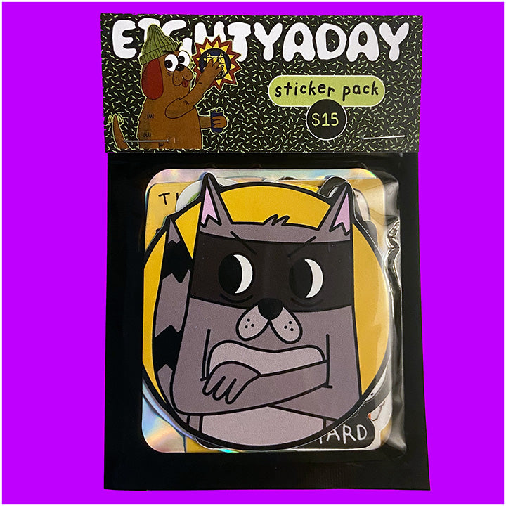 eightyaday sticker pack!