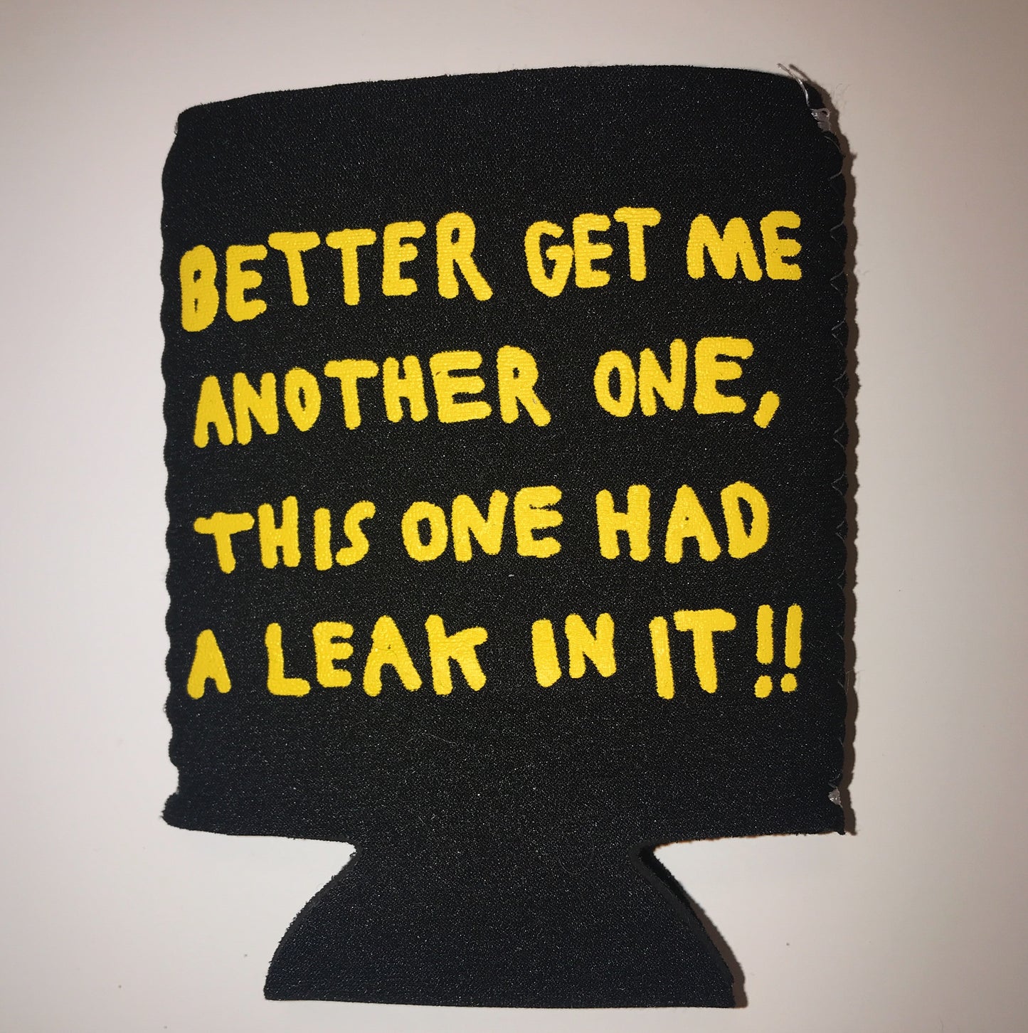 polluted koozie