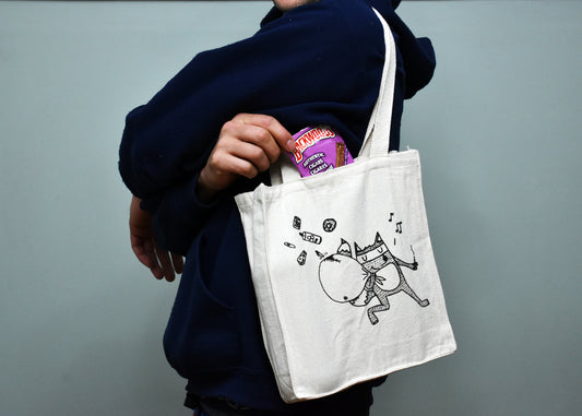 mini shoplifter's tote