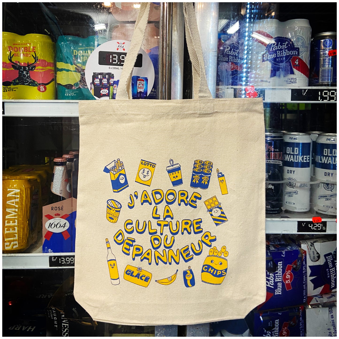 j'adore la culture du dépanneur 2 tote