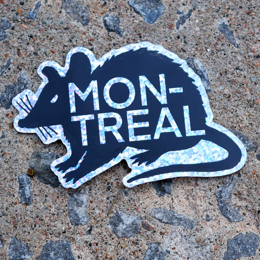 Montreal **sparkle** Sticker