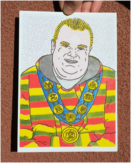 Mayor Rob Ford Tribute Riso Print
