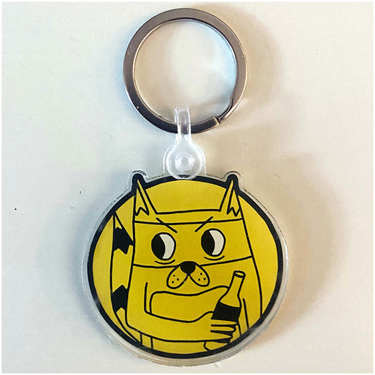 eightyaday original logo keychain