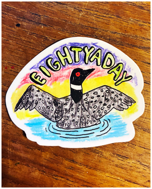 Loon Sticker
